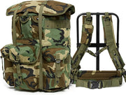 ALICE Pack Large Size – Woodland Camo Classic Camouflage Rucksack with External Frame - AKmax
